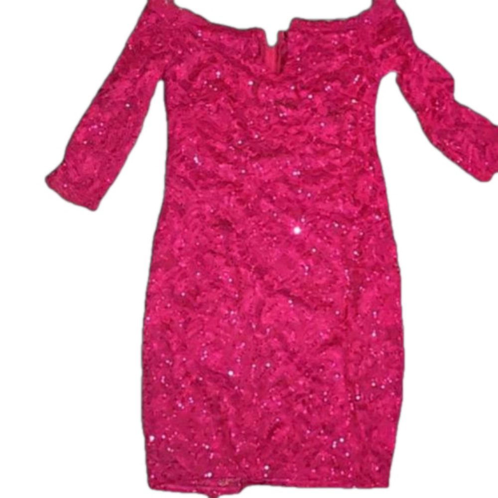 Crystal Doll Juniors Mini Semi-Formal Dress (3)